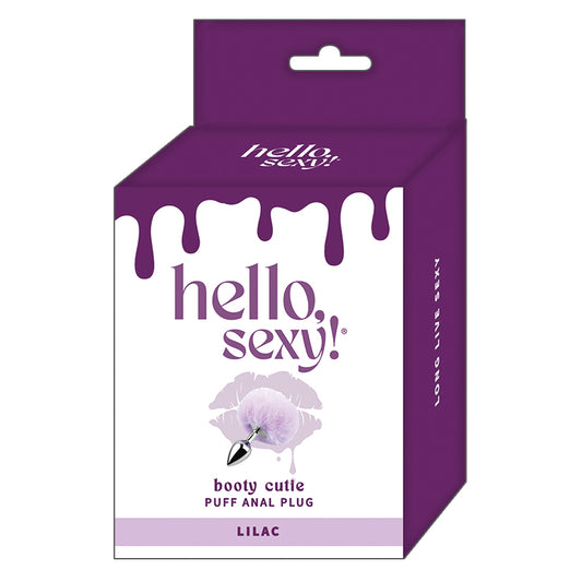 Hello Sexy Booty Cutie Puff Anal Plug - Lilac