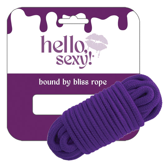 Hello Sexy Bound By Bliss Bondage Rope - Purple