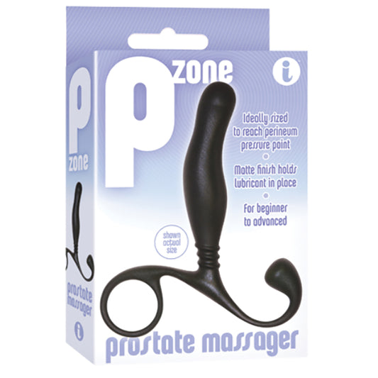Icon Brands - P-Zone Prostate Massager - Black