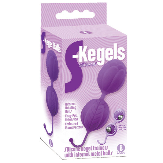 Icon Brands - S-Kegels Silicone Kegel Balls - Purple