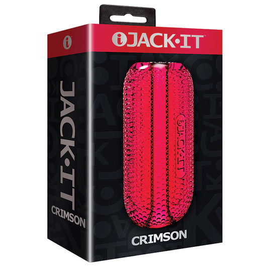Icon Brands - Jack-It Crimson Male Masturbator