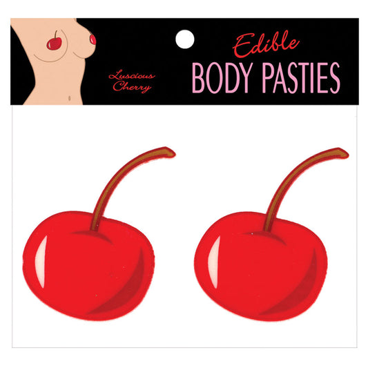 Edible Body Pasties - Cherry