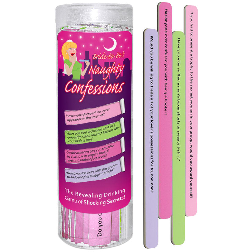 Bride-to-Be Naughty Confessions Game