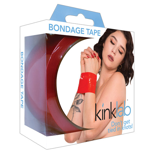 Kinklab-Unisex-Bondage-Tape-Red