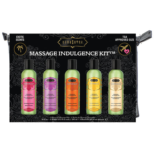 Kama Sutra Massage Indulgence Kit - 2oz (5 Pack)