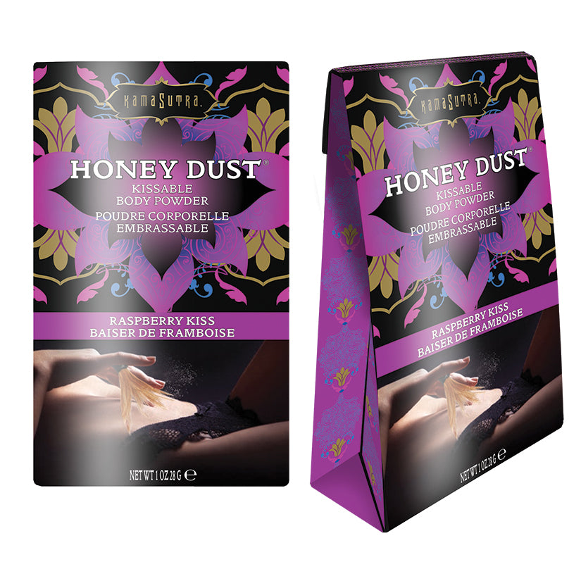 Kama Sutra Honey Dust - Raspberry Kiss 1oz