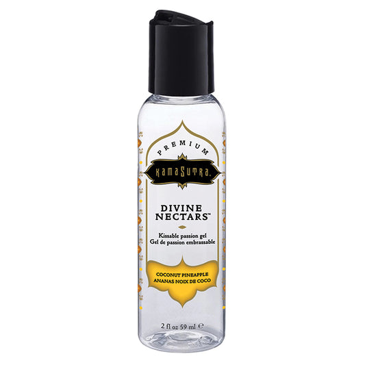 Kama Sutra Divine Nectars Flavored Body Glide - Coconut Pineapple 2oz