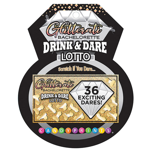 Glitterati Bachelorette Drink and Dare Lotto