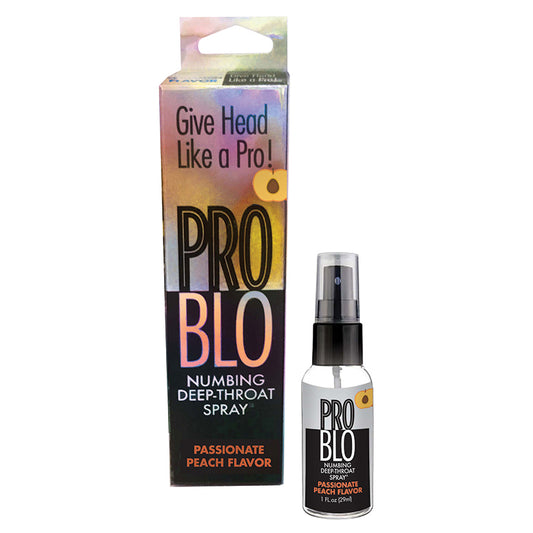 Pro Blo Throat Numbing Spray - Peach 1oz
