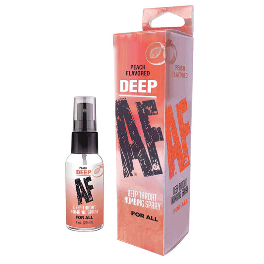 Deep AF Numbing Throat Spray - Peach 1oz