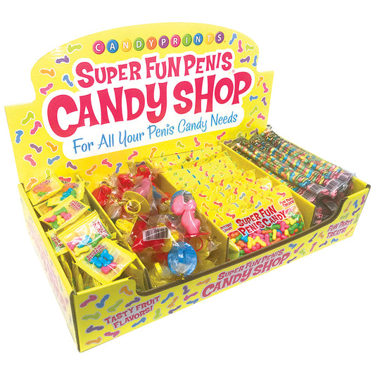 Super Fun Penis Candy Shop - Assorted Display