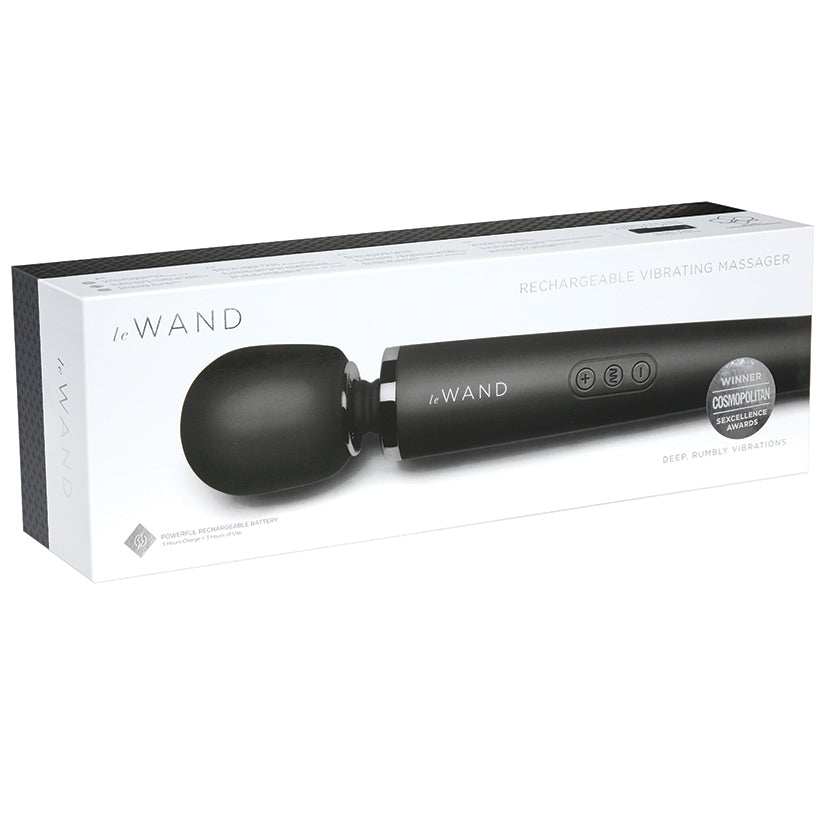 Le-Wand-Rechargeable-Vibrating-Massager-Black