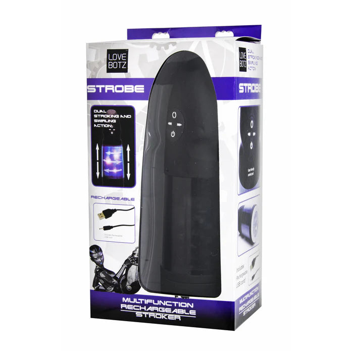 LoveBotz Strobe Multi Function Rechargeable Stroker
