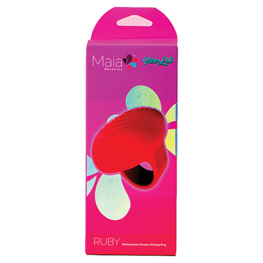 Maia-VIBELITE-RUBY-Rechargeable-Silicone-Vibrating-Finger-Ring