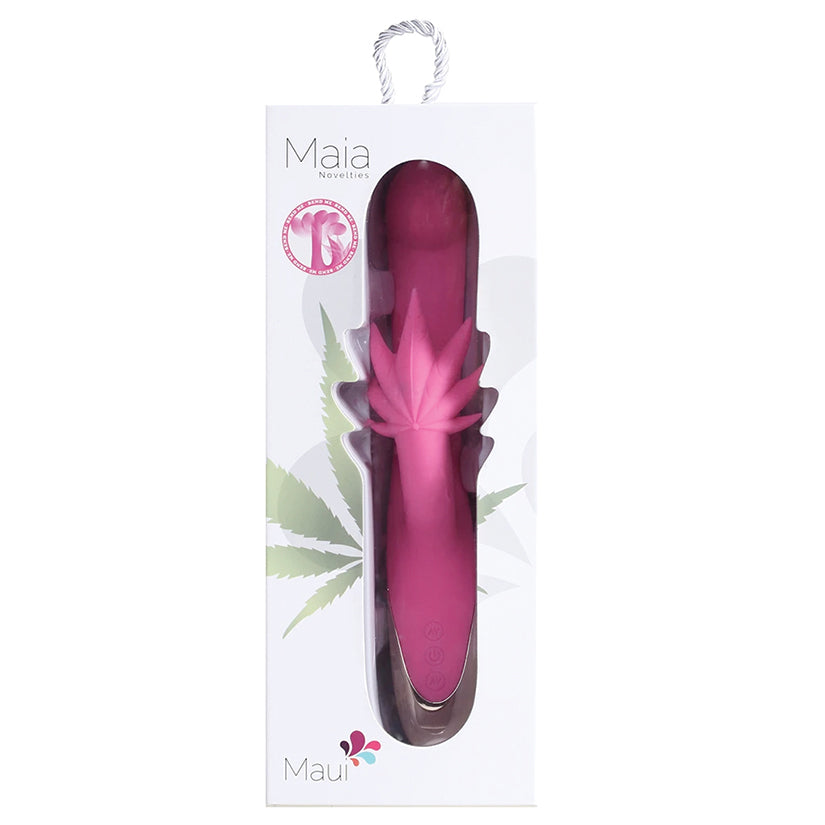 Maia-MAUI-Rechargeable-Dual-Motor-Bendeable-G-Spot-Hemp-Leaf-Vibrator-Pink-85
