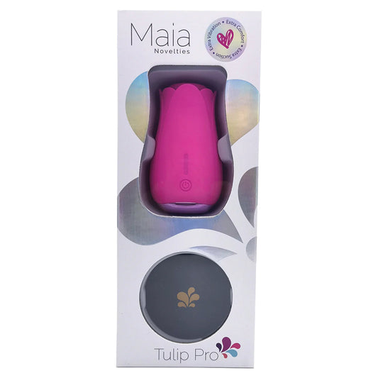 Maia-TULIP-PRO-15-Function-Silicone-Suction-Toy-with-Wireless-Charge-Pink