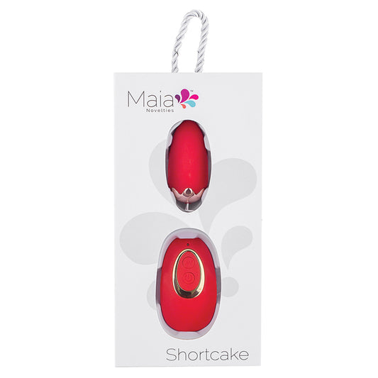 Maia-SHORTCAKE-Rechargeable-Strawberry-Silicone-Remote-Control-Egg