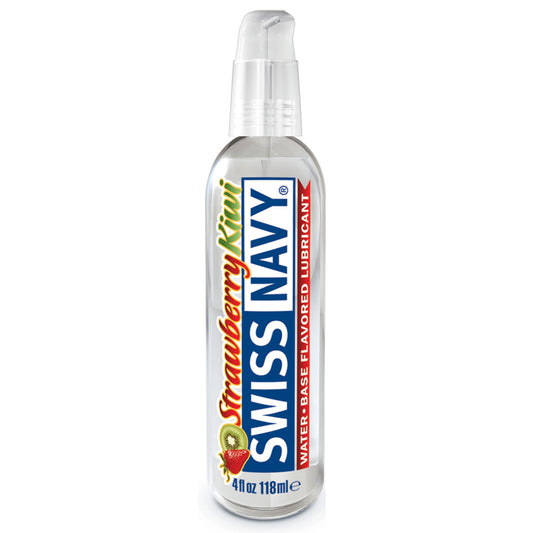 Swiss-Navy-Flavored-Water-based-Lubricants-Strawberry-Kiwi-4oz