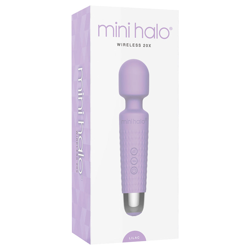 Voodoo Mini Halo Wand Massager - Liliac