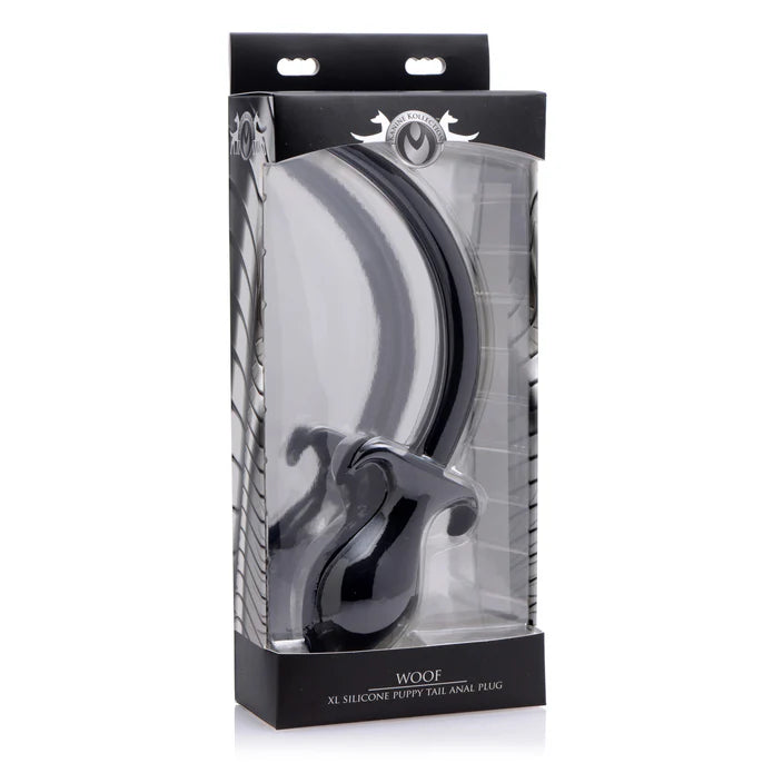 Master Series Woof XL Silicone Puppy Tail Butt Plug
