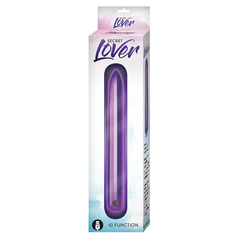 Secret-Lover-Rechargeable-Slimline-Vibrator-Purple