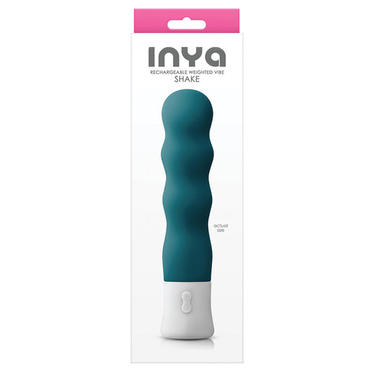 INYA-Shake-Rechargeable-Weighted-Vibe-Dark-Teal