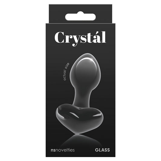 Crystal-Heart-Plug-Black
