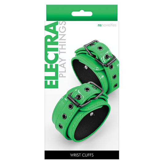 Electra-Play-Things-Wrist-Cuffs-Green