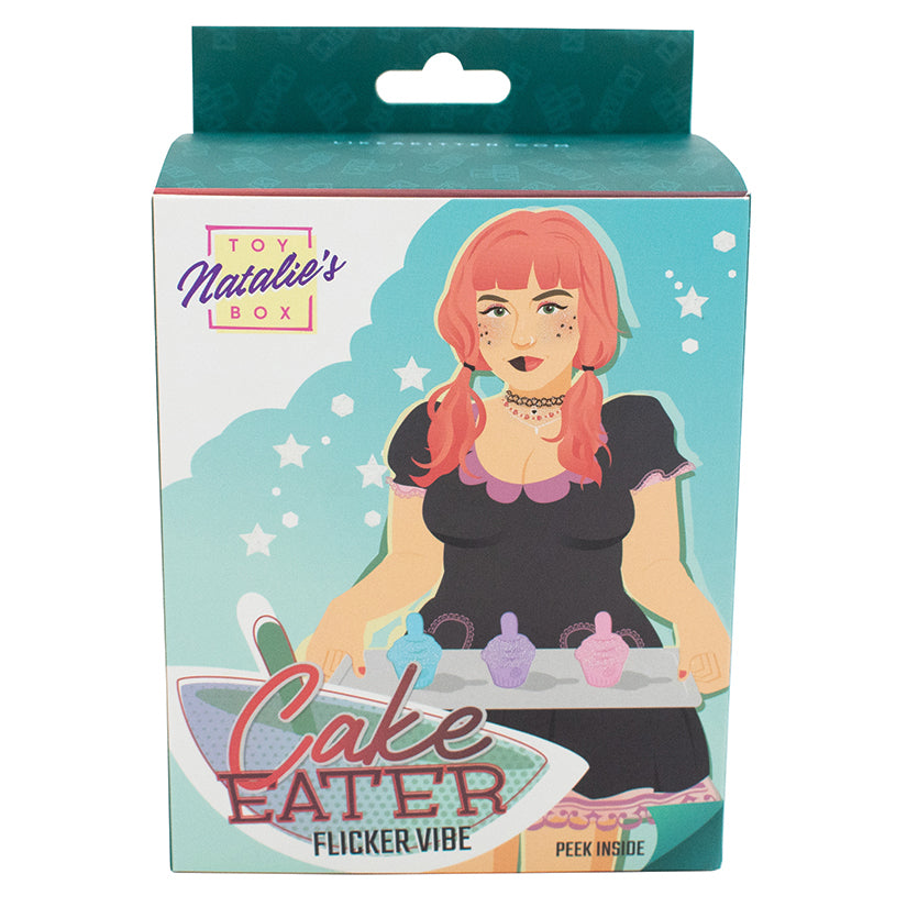 Natalie's Toy Box Cake Eater Clit Flicker Stimulator - Purple
