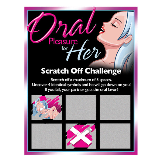 Ozze Creations Oral Pleasure for Her Scratch Off