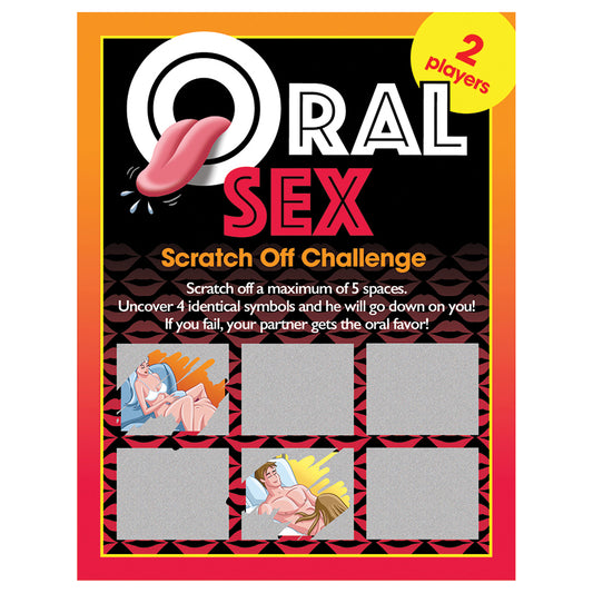 Ozze Creations Oral Sex Scratch Off