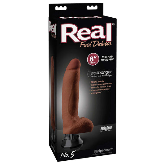 Real-Feel-Deluxe-No-5-Vibrating-Dildo-with-Suction-Cup-Brown-8