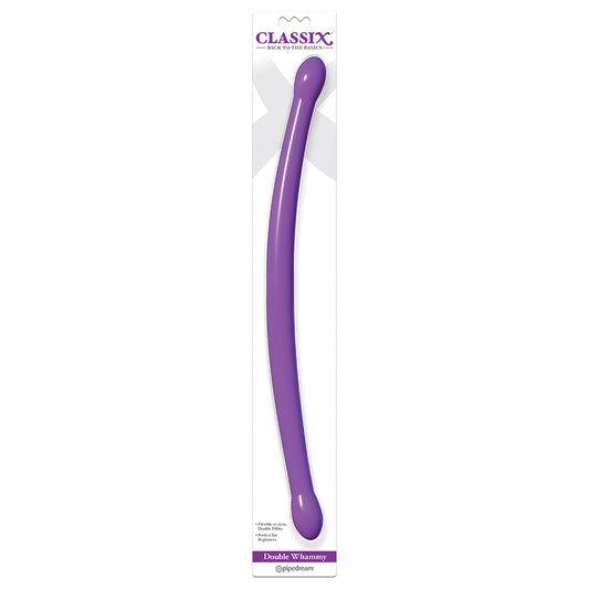 Classix-Double-Whammy-Dildo-Purple