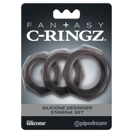 Fantasy-C-Ringz-Silicone-Designer-Stamina-Set-Black-3-Pack