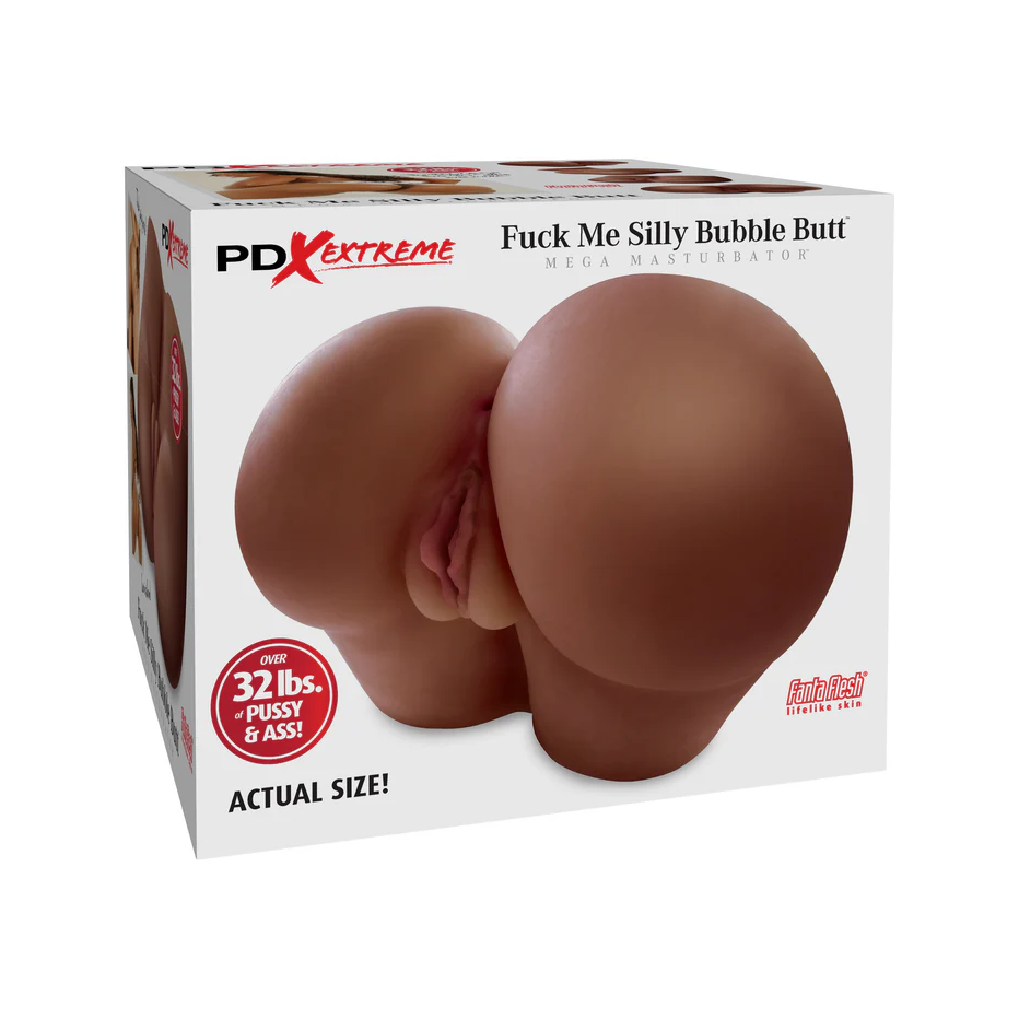 PDX Extreme Fuck Me Silly Bubble Butt - Brown
