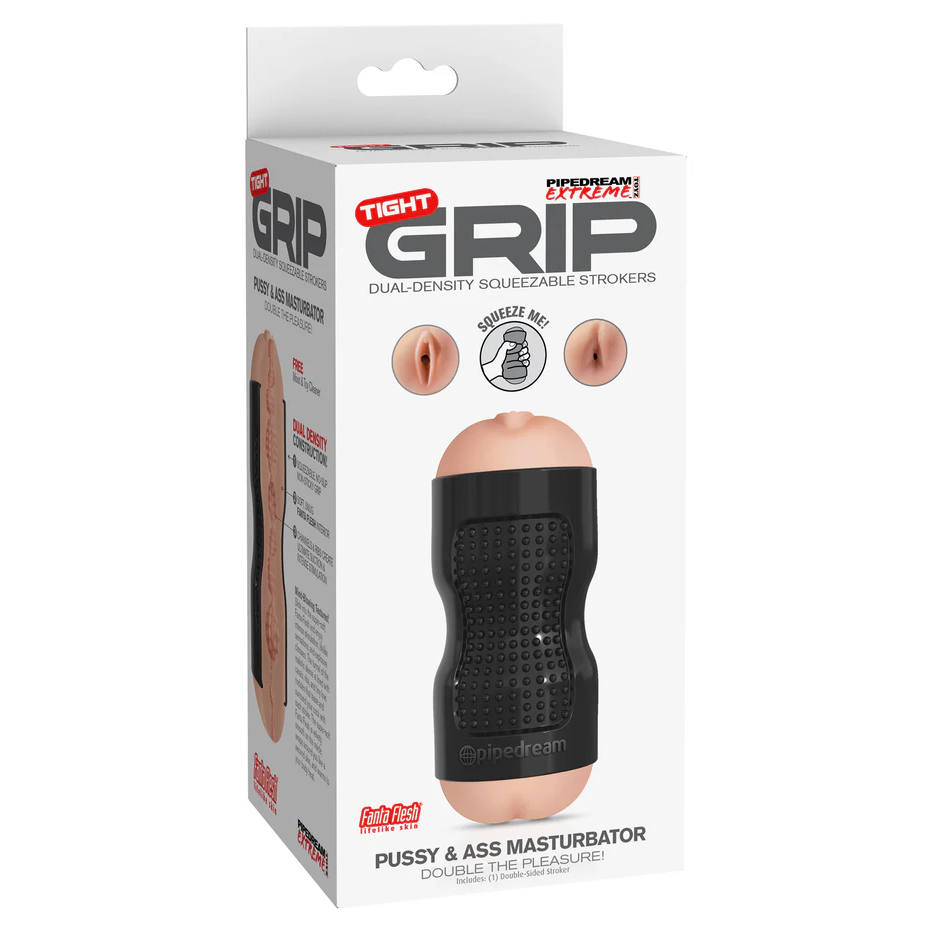 PDX Extreme Tight Grip Pussy and Ass Masturbator