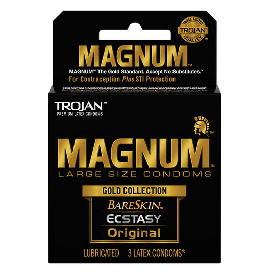 Trojan Gold Collection Condoms (3 Pack)