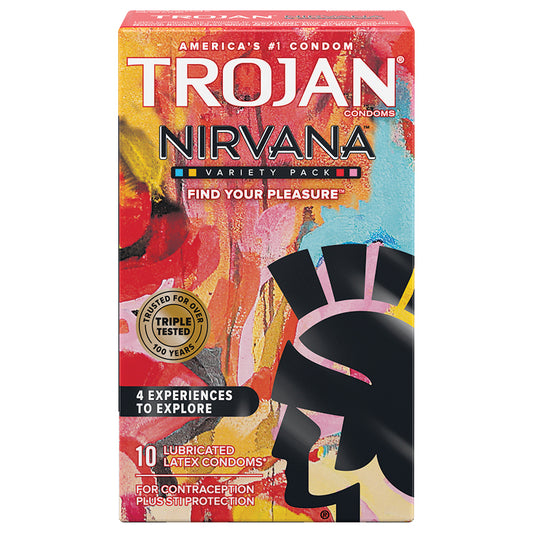 Trojan Nirvana Condoms (10 Pack)