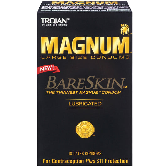 Trojan Magnum Bareskin Condoms (10 Pack)
