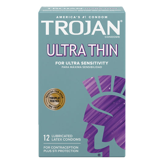 Trojan Ultra Thin Condoms (12 Pack)