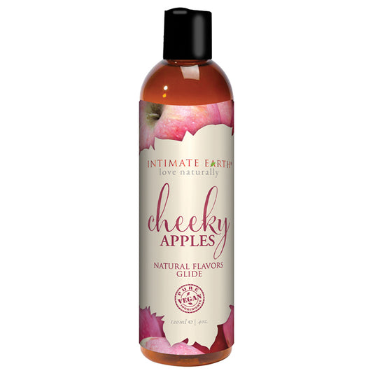 Intimate Earth Oral Pleasure Glide - Cheeky Apples 4oz