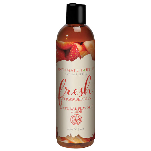 Intimate Earth Oral Pleasure Glide - Fresh Strawberries 4oz