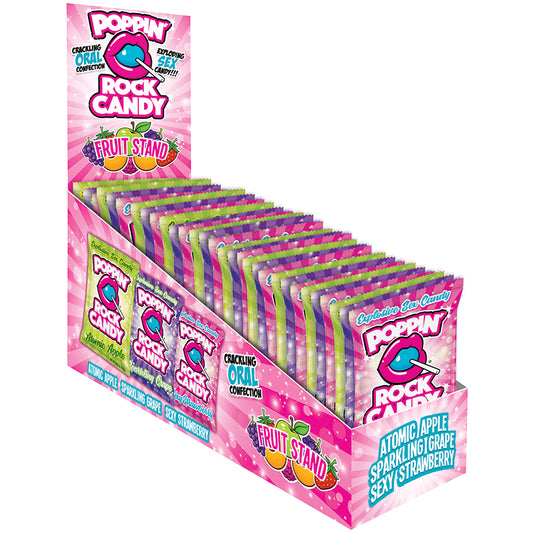 Rock Candy Poppin' Rock Candy - Assorted (36 Pack)