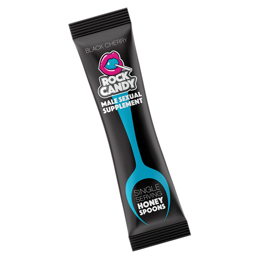 Rock Candy Honey Spoon Sexual Supplement - Black Cherry