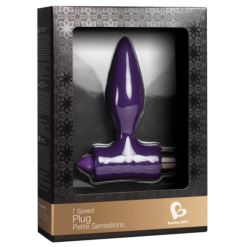 Rocks Off Petite Sensations Plug - Purple