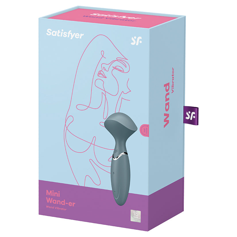 Satisfyer Mini Wand-er - Grey