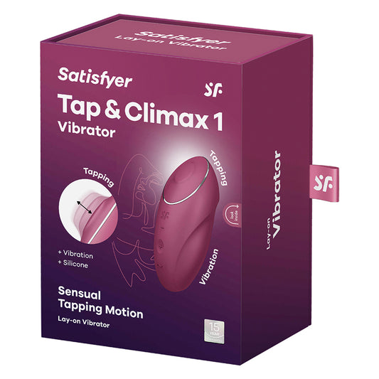 Satisfyer Tap and Climax 1 - Red