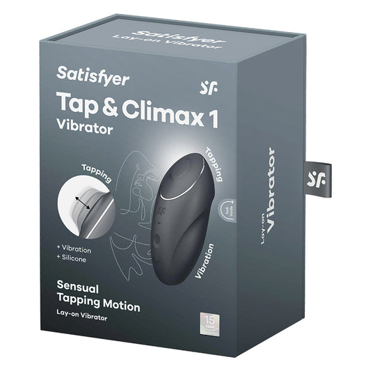 Satisfyer Tap and Climax 1 - Grey