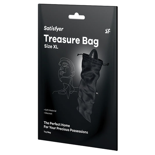 Satisfyer Treasure Bag XL - Black