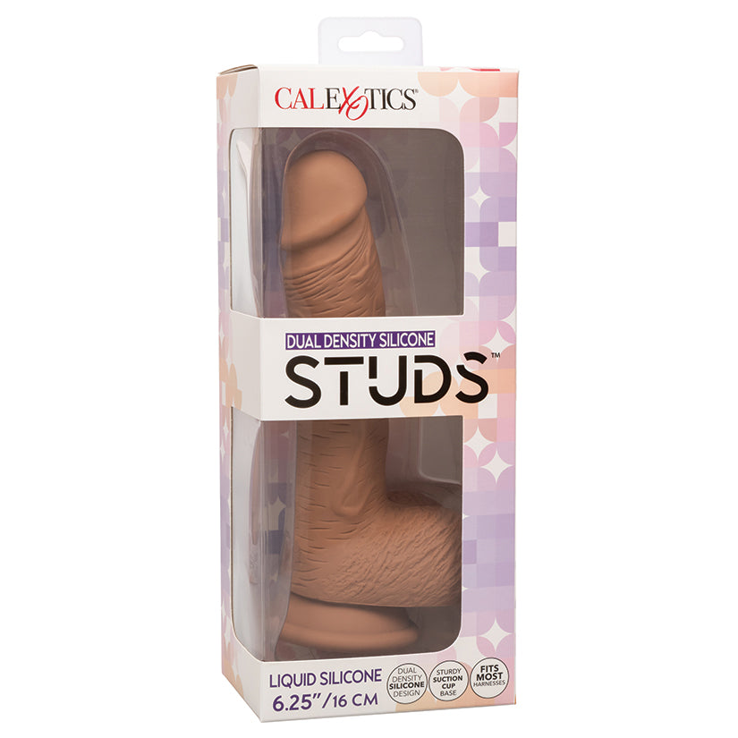 Dual-Density-Silicone-Studs-Brown-625